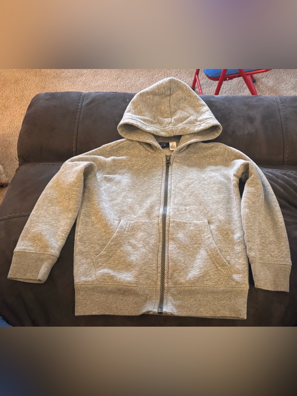 The Children's Place Gray Zip-Up Hoodie